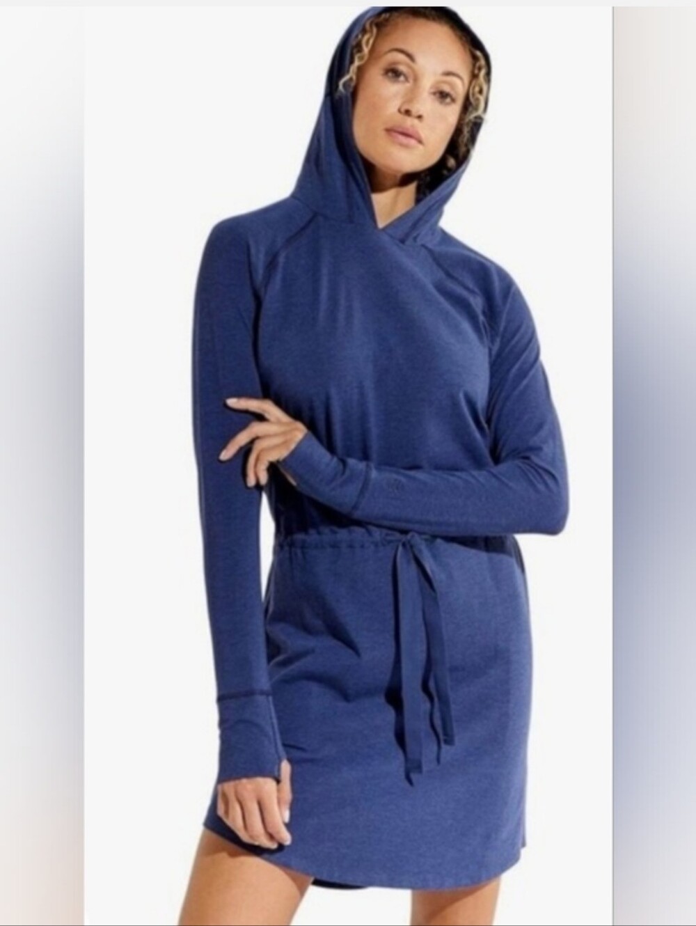 Coolibar Hooded Drawstring Dress/coverup